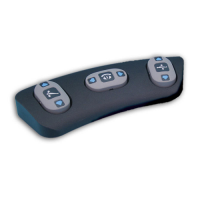 Pedalera para control de movimientos.