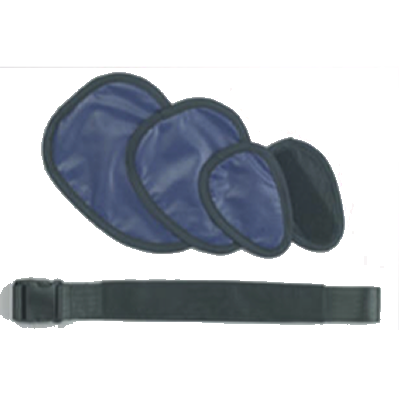 Set Protectores Gonadales con Velcro. Protección 0,5mm Pb.